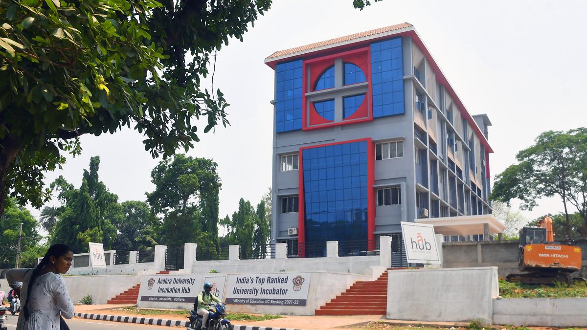 Visakhapatnam: Research Scholars At Andhra University Incubation Centre ...